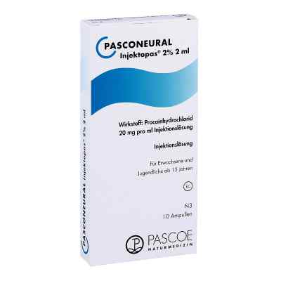 Pasconeural Injektopas 2% Ampullen 2 ml bei apo-discounter.de bestellen