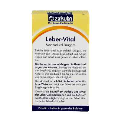 Zirkulin Leber-vital Mariendistel Dragees bei apo-discounter.de bestellen