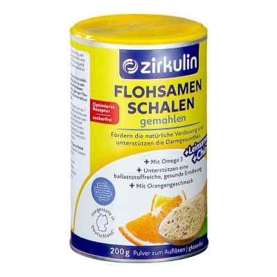 Zirkulin Flohsamenschalen gemahlen Pulver bei apo-discounter.de bestellen