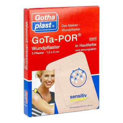 Gota-por Wundpflaster 5x7,2 cm steril hautfarben bei apo-discounter.de bestellen