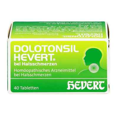 Dolotonsil Hevert bei Halsschmerzen Tabletten bei apo-discounter.de bestellen