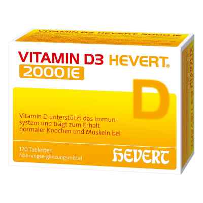 Vitamin D3 Hevert 2.000 I.e. Tabletten bei apo-discounter.de bestellen