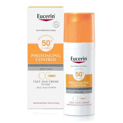Eucerin Sun Cc Creme getönt hell Lsf 50+ bei apo-discounter.de bestellen