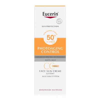 Eucerin Sun Cc Creme getönt hell Lsf 50+ bei apo-discounter.de bestellen