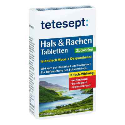Tetesept Hals & Rachen Tabletten zuckerfrei bei apo-discounter.de bestellen