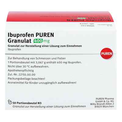Ibuprofen PUREN 400mg bei apo-discounter.de bestellen