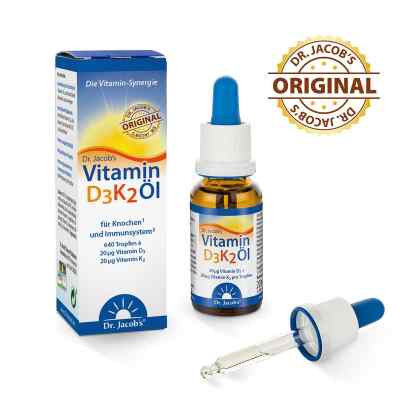 Dr. Jacob’s Vitamin D3K2 Öl bei apo-discounter.de bestellen