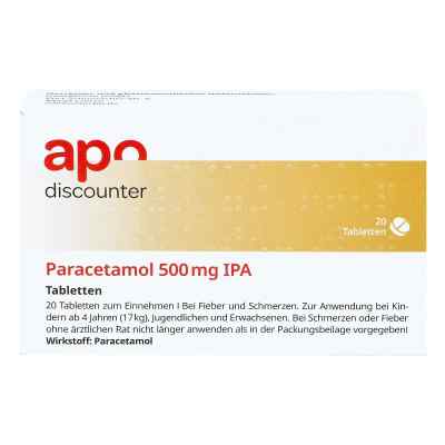 Paracetamol 500mg von apo-discounter.de bei apo-discounter.de bestellen