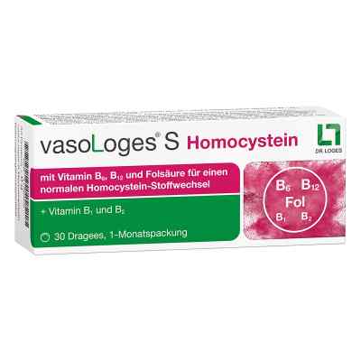 Vasologes S Homocystein Dragees 30 stk von Dr. Loges + Co. GmbH PZN 11482976