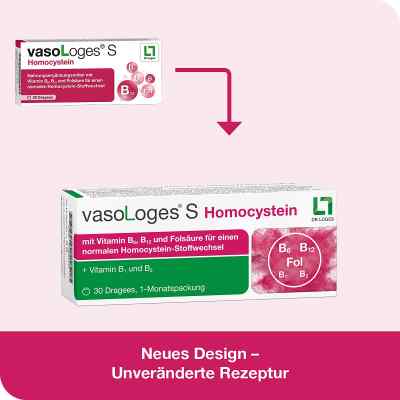 Vasologes S Homocystein Dragees bei apo-discounter.de bestellen