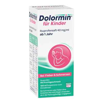 Dolormin für Kinder Ibuprofensaft 40mg/ml bei apo-discounter.de bestellen