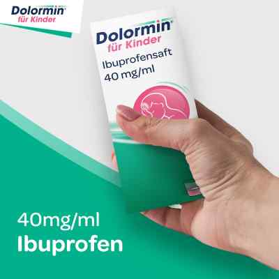 Dolormin für Kinder Ibuprofensaft 40mg/ml bei apo-discounter.de bestellen