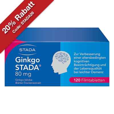 Ginkgo Biloba STADA 80 mg Filmtabletten