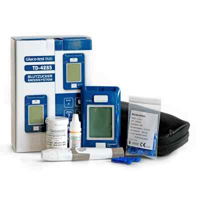 Gluco Test Duo Blutzuckermessger.starterset mg/dl 1 stk von Aristo Pharma GmbH PZN 11563893