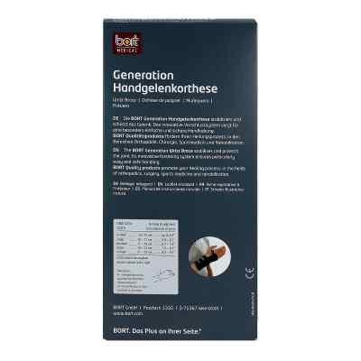 Bort Generation Handgelenkorth.links M blau bei apo-discounter.de bestellen