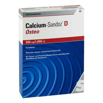 Calcium-Sandoz D Osteo 500mg/1000 internationale Einheiten bei apo-discounter.de bestellen