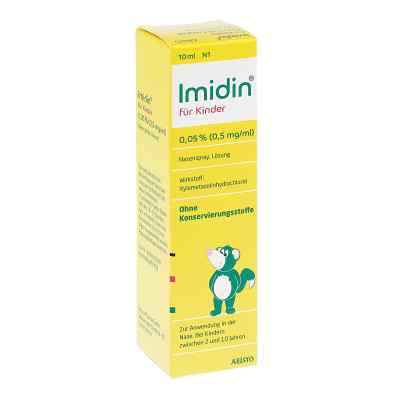 Imidin für Kinder 0,05% 0,5 mg/ml Nasenspray bei apo-discounter.de bestellen