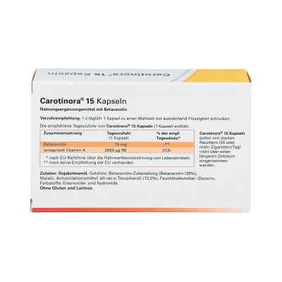 Carotinora 15 Kapseln bei apo-discounter.de bestellen