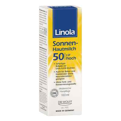 Linola Sonnen-hautmilch Lsf 50 bei apo-discounter.de bestellen