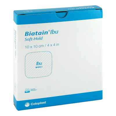 Biatain Ibu Schaumverband 10x10 cm sanft haftend bei apo-discounter.de bestellen