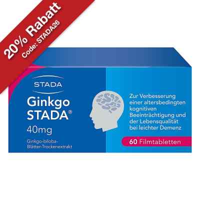 Ginkgo Biloba STADA 40 mg Filmtabletten