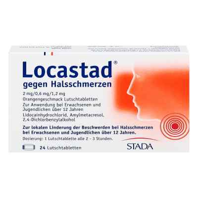 Locastad gegen Halsschmerzen 2mg/0,6mg/1,2mg Orange bei apo-discounter.de bestellen