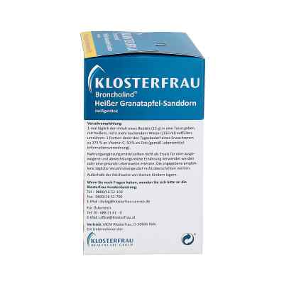 Klosterfrau Broncholind Heisser Granatapfel-sandd. bei apo-discounter.de bestellen