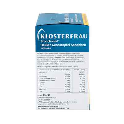 Klosterfrau Broncholind Heisser Granatapfel-sandd. bei apo-discounter.de bestellen