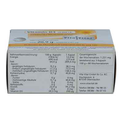 Vitamin D3 10.000 I.e. Kapseln bei apo-discounter.de bestellen