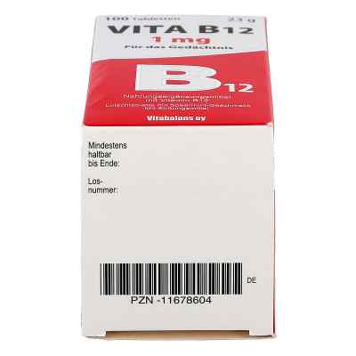 Vita B12 1 mg Lutschtabletten bei apo-discounter.de bestellen