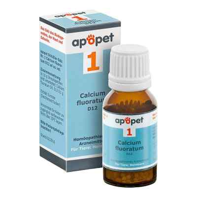 Apopet Schüssler-salz Nummer 1 Calcium fluor.D 12 veterinär bei apo-discounter.de bestellen