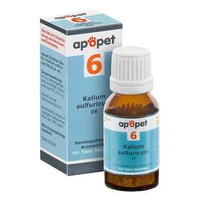 Apopet Schüssler-salz Nummer 6 Kalium sulf.D 6 veterinär bei apo-discounter.de bestellen