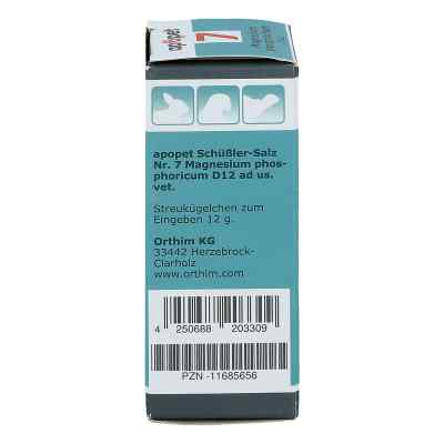 Apopet Schüssler-salz Nummer 7 Magnesium phosphoricum D 12 vet bei apo-discounter.de bestellen