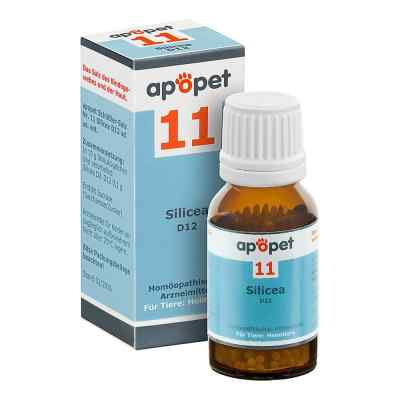 Apopet Schüssler-salz Nummer 11 Silicea D 12 Globuli veterinär bei apo-discounter.de bestellen