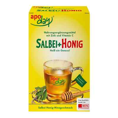 Apoday heisser Salbei+honig+vit.c+zink Pulver bei apo-discounter.de bestellen