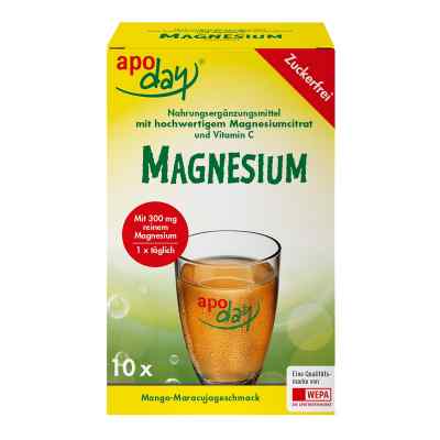 Apoday Magnesium Mango-maracuja zuckerfrei Pulver bei apo-discounter.de bestellen