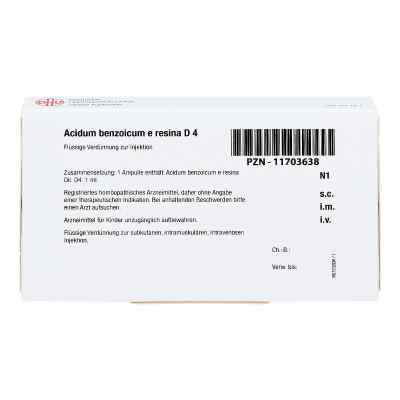 Acidum Benzoicum E Resina D 4 Ampullen bei apo-discounter.de bestellen