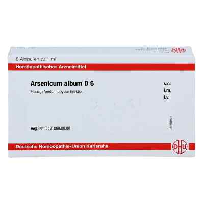 Arsenicum Album D 6 Ampullen bei apo-discounter.de bestellen