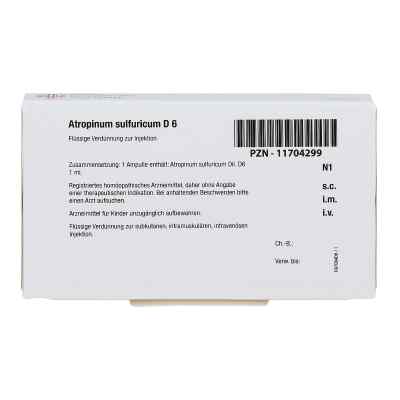 Atropinum Sulfuricum D 6 Ampullen bei apo-discounter.de bestellen