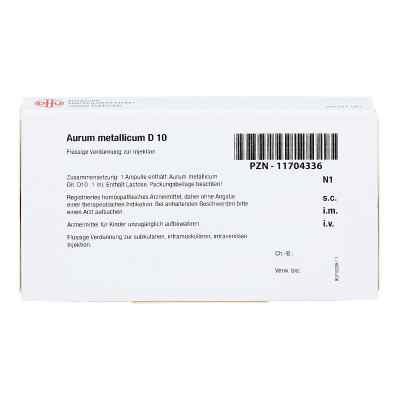 Aurum Metallicum D 10 Ampullen bei apo-discounter.de bestellen