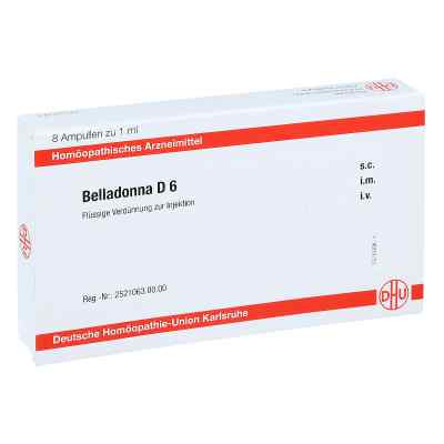 Belladonna D 6 Ampullen bei apo-discounter.de bestellen
