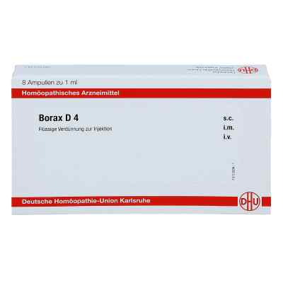Borax D 4 Ampullen bei apo-discounter.de bestellen