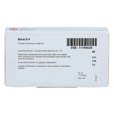 Borax D 4 Ampullen bei apo-discounter.de bestellen