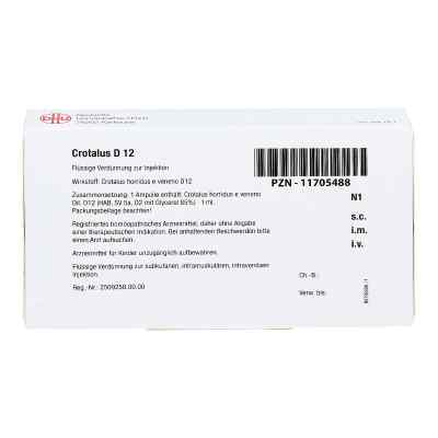 Crotalus D 12 Ampullen bei apo-discounter.de bestellen