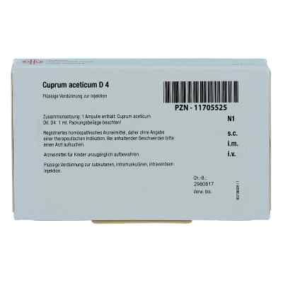 Cuprum Aceticum D 4 Ampullen bei apo-discounter.de bestellen