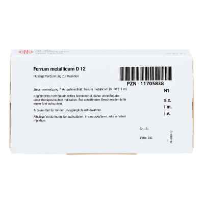 Ferrum Metallicum D 12 Ampullen bei apo-discounter.de bestellen