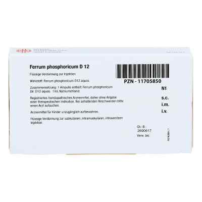 Ferrum Phosphoricum D 12 Ampullen bei apo-discounter.de bestellen