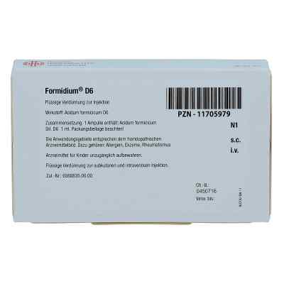 Formidium D 6 Ampullen bei apo-discounter.de bestellen