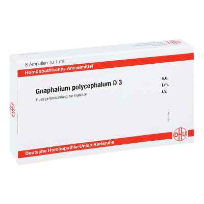 Gnaphalium Polycephalum D 3 Ampullen bei apo-discounter.de bestellen