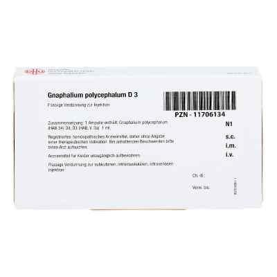 Gnaphalium Polycephalum D 3 Ampullen bei apo-discounter.de bestellen
